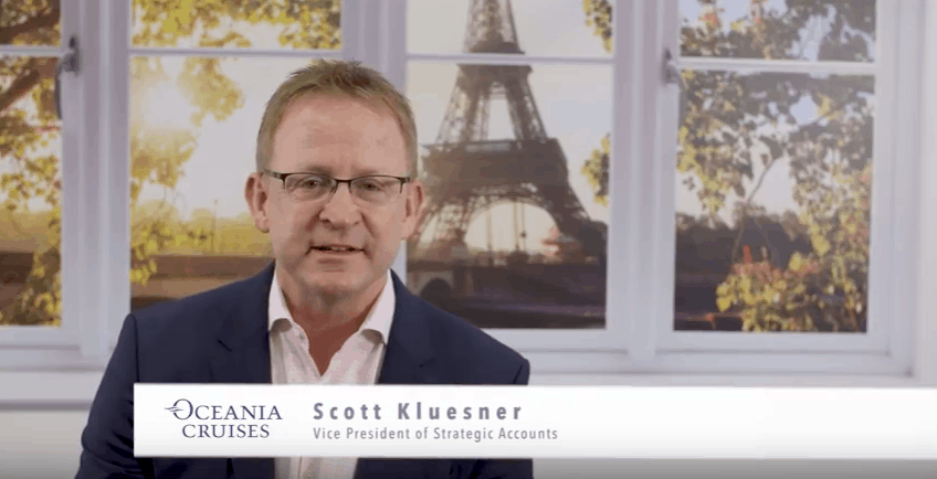 Scott Kluesner of Oceania Cruises Reviews Dream Vacations Franchise