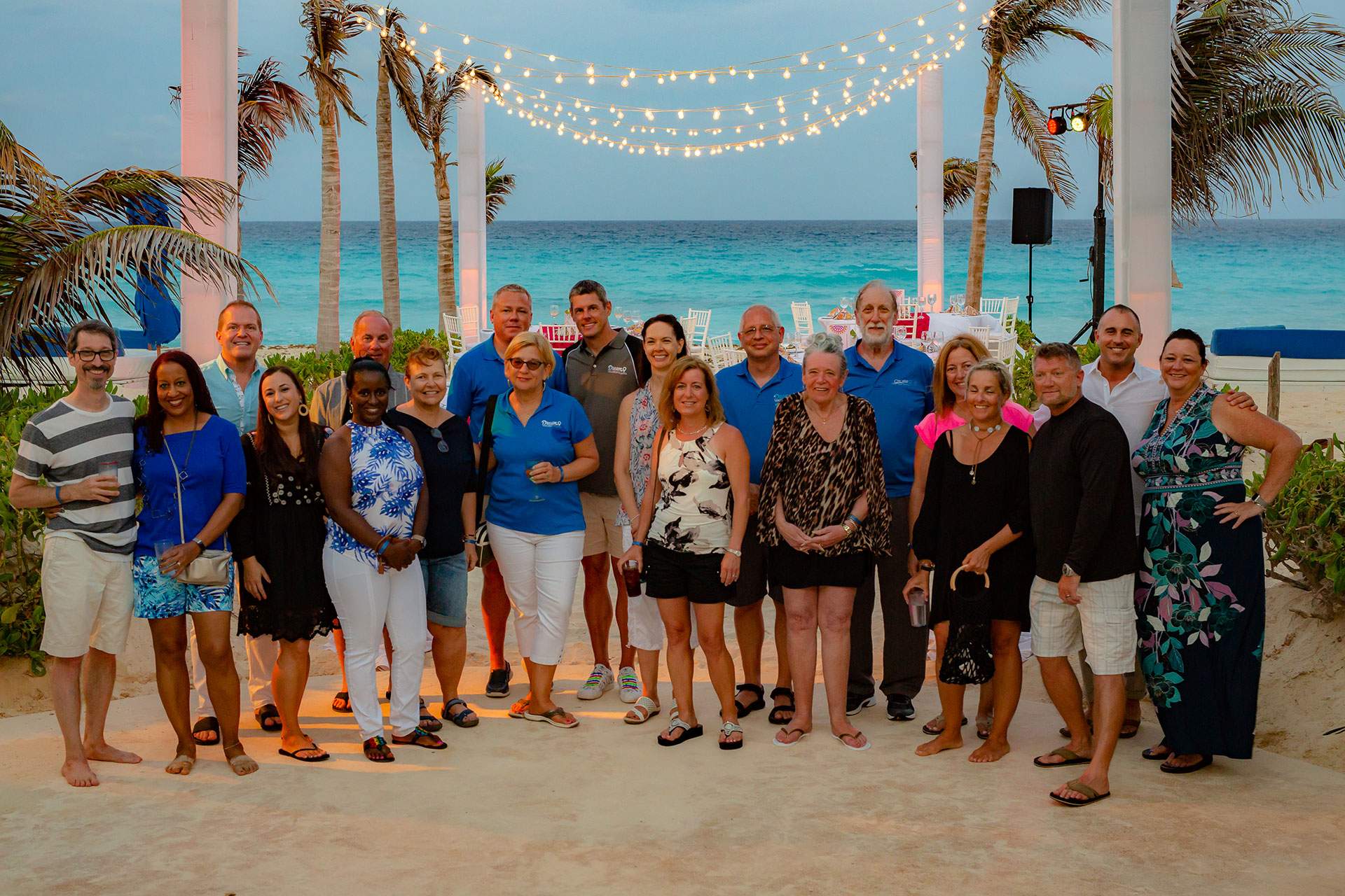 A group of Dream Vacations travel agents