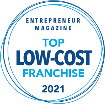 Entrepreneur Magazine - Top Low-Cost Franchise, 2021