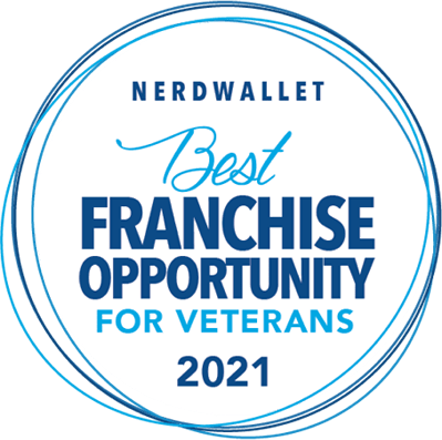Nerdwallet - Best Franchise Opportunity for Veterans, 2021