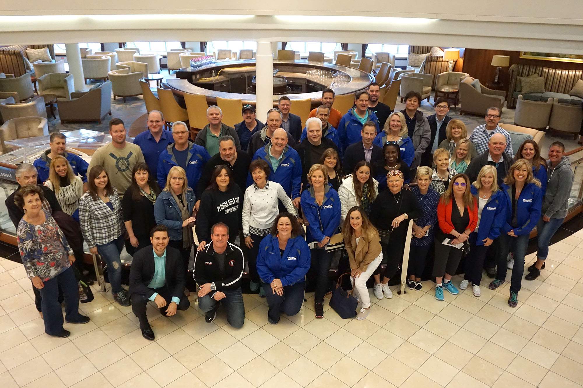 Team members celebrating the 2016 Circle of Excellence award