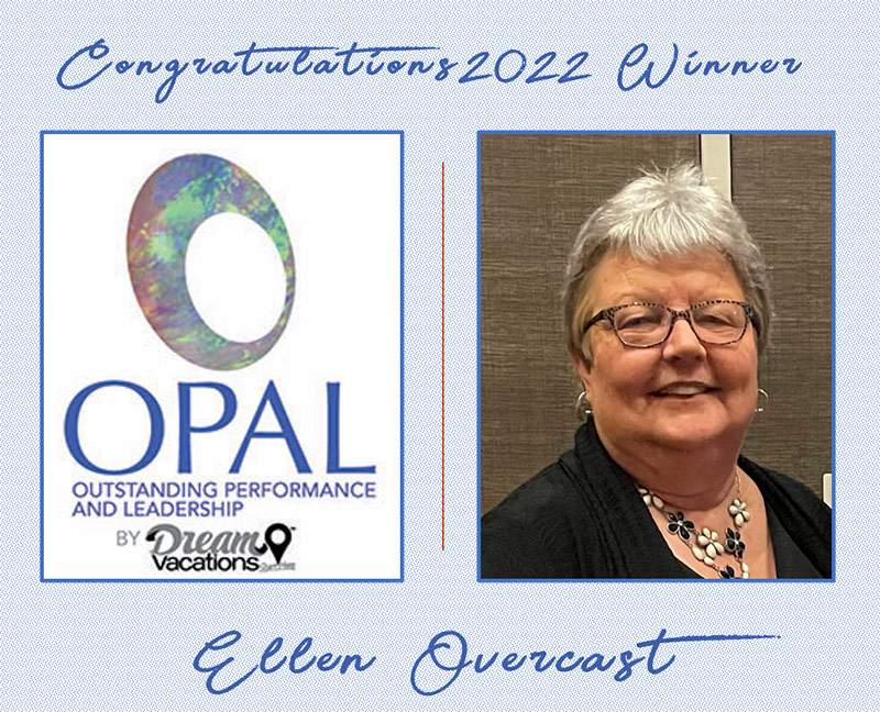 Ellen Overcast, the 2022 recipient
