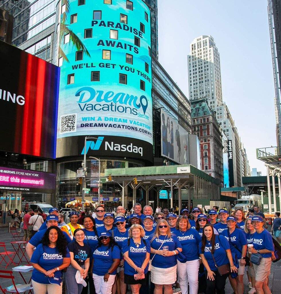 Dream Vacations franchisees in Times Square